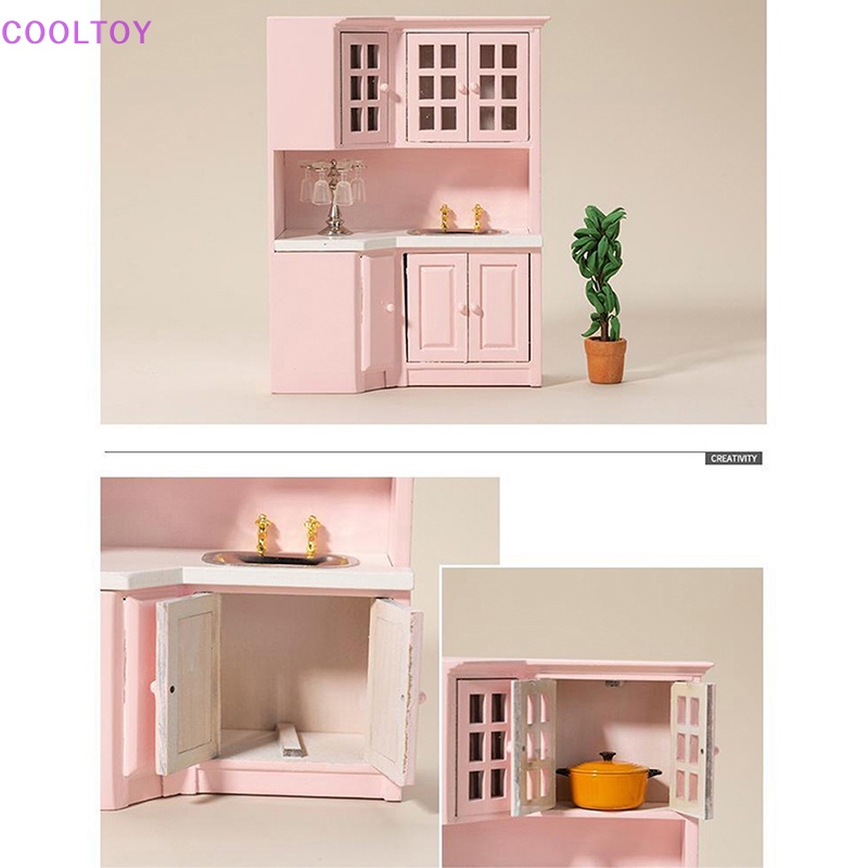 Cooltoy Mô Hình Nhà Bếp Mini Tỉ Lệ 1: 12 Trang Trí Nhà Búp Bê