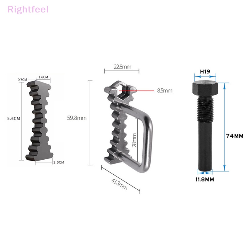 Bộ Dụng Cụ Hẹn Giờ Cho Xe Hơi Audi Skoda 1.4T / 1.4 / 1.5 / 1.6 Bằng Hợp Kim Thép Rightfeel EA211 Mới