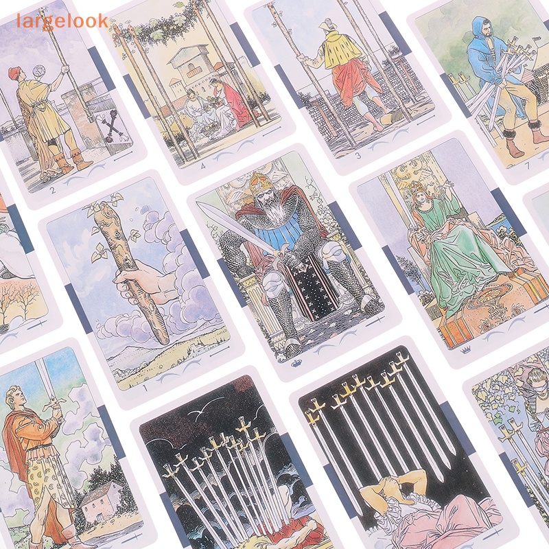 Bộ Bài Tarot Fate Divination Kèm Hướng Dẫn Trực Tuyến Sáng Tạo Dành Cho Người Lớn