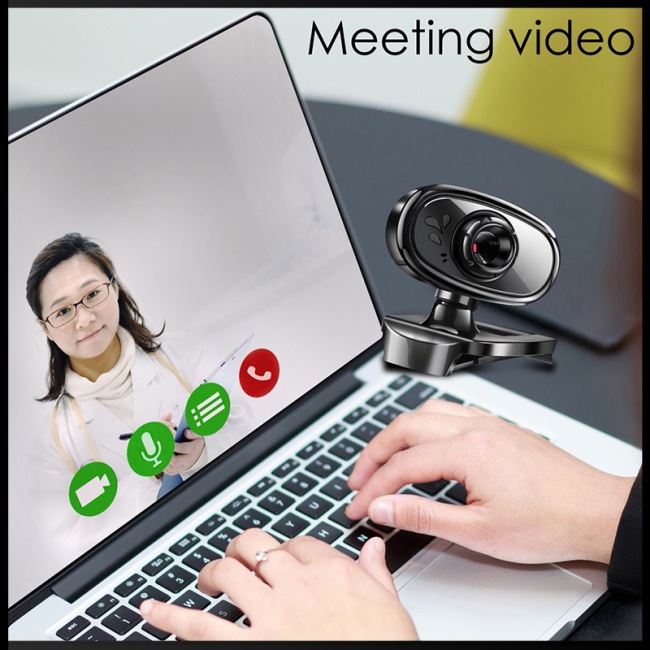 Webcam Hd 720p Tích Hợp Micro Chuyên Dụng Cho Máy Tính Để Bàn