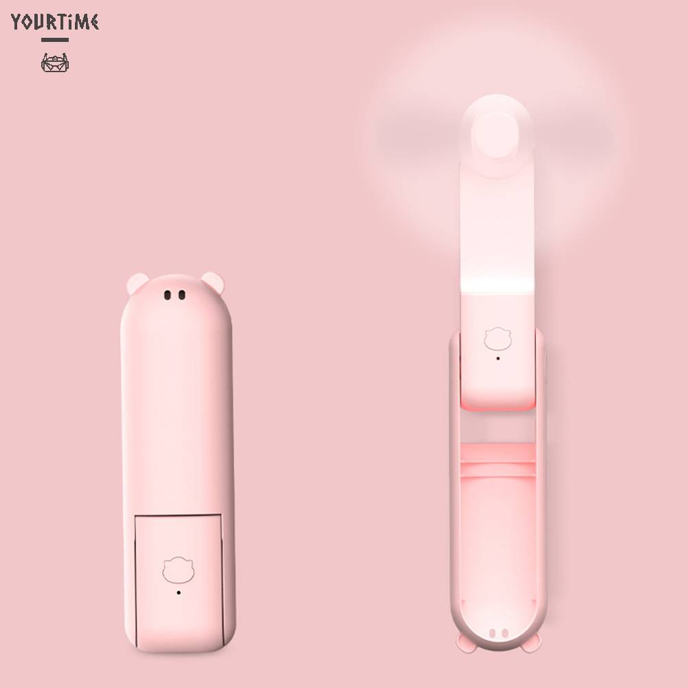 Quạt Điện Làm Mát Cầm Tay 3 Bánh Răng Có Thể Điều Chỉnh Dùng Trong Nhà / Ngoài Trời