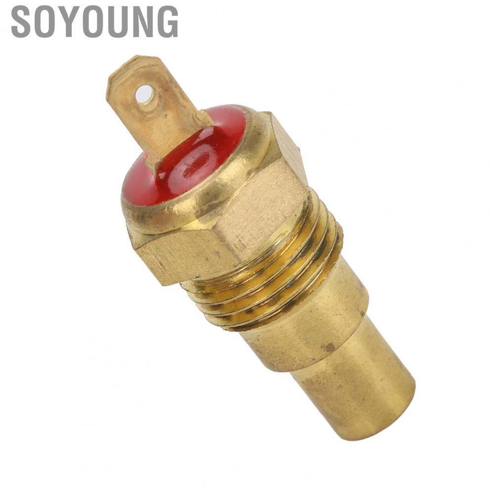 Soyoung Coolant Temperature   Sender Wear Resistant Compact for Replacing Professional Use General Purpose Car