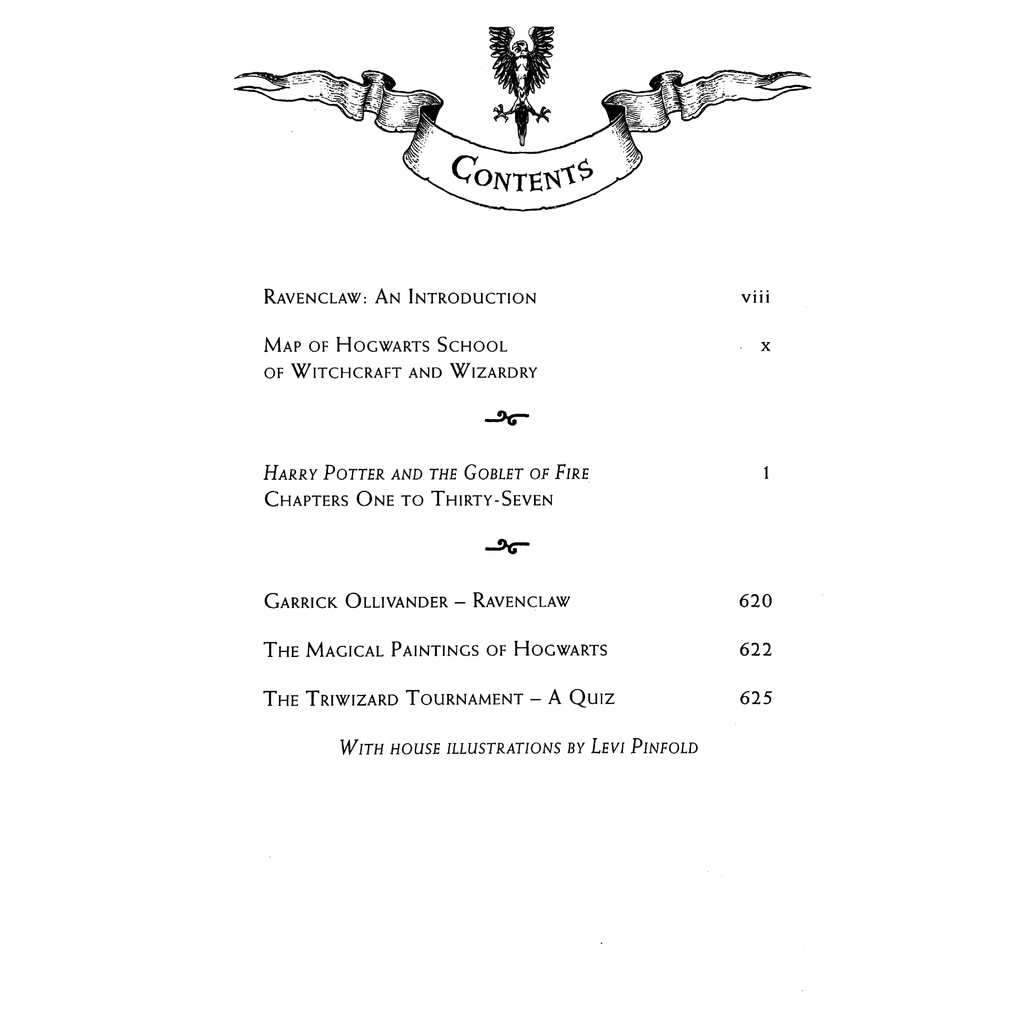 Harry Potter And The Goblet Of Fire - Ravenclaw Edition