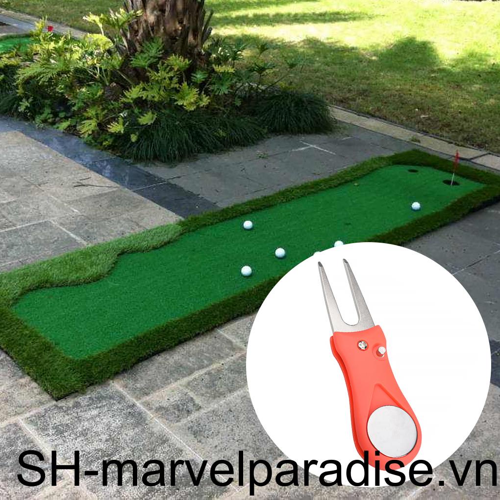 Dụng Cụ Đánh Dấu Bóng Golf Cầm Tay Màu Sắc Trơn Có Thể Gập Lại Chuyên Nghiệp