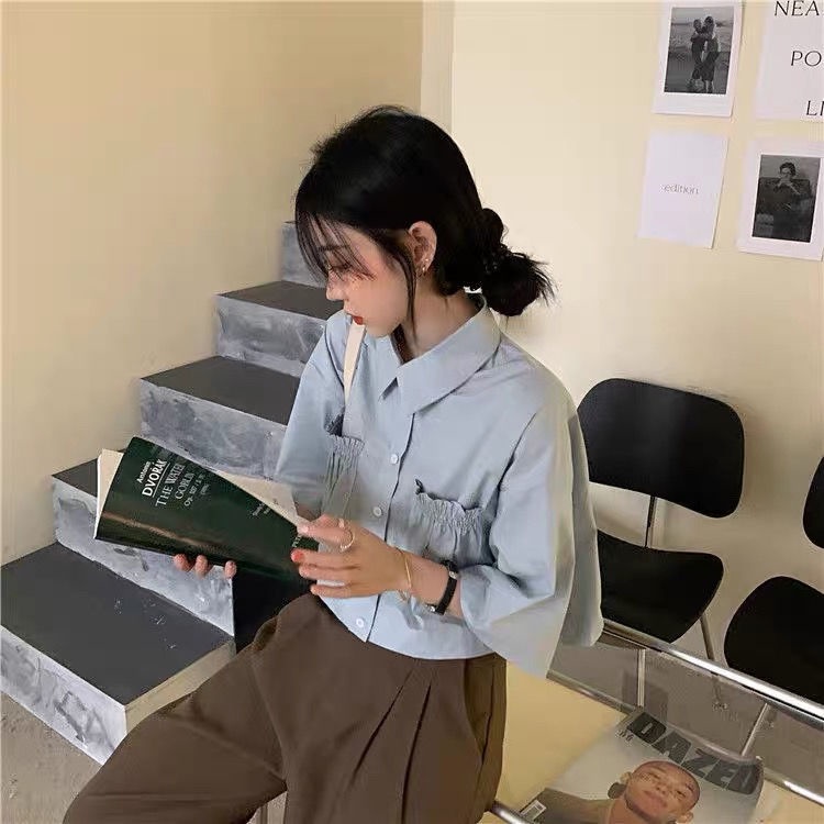 Set Áo Thun Ngắn Tay + Đầm Yếm Form Rộng Thời Trang Nữ Tính
