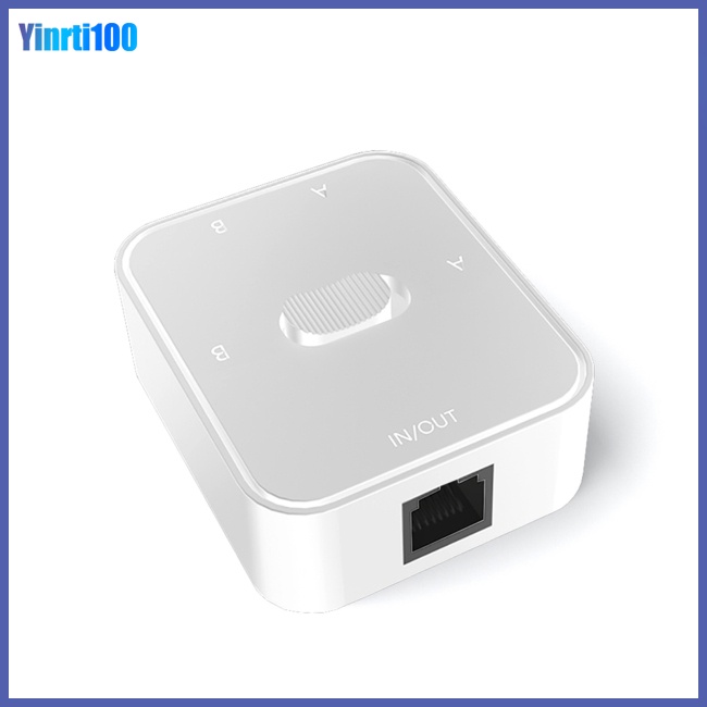 Bộ Chia Mạng 2 Cổng RJ45 Lan Cat6 1000mbps 2 Trong 1