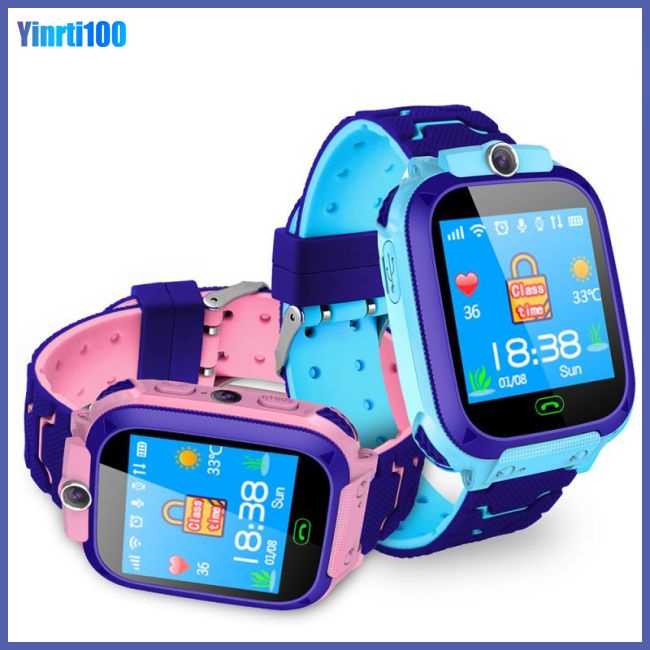 Đồng Hồ Thông Minh Yinrti Theo Dõi Sức Khỏe Kết Nối Bluetooth Cho Bé