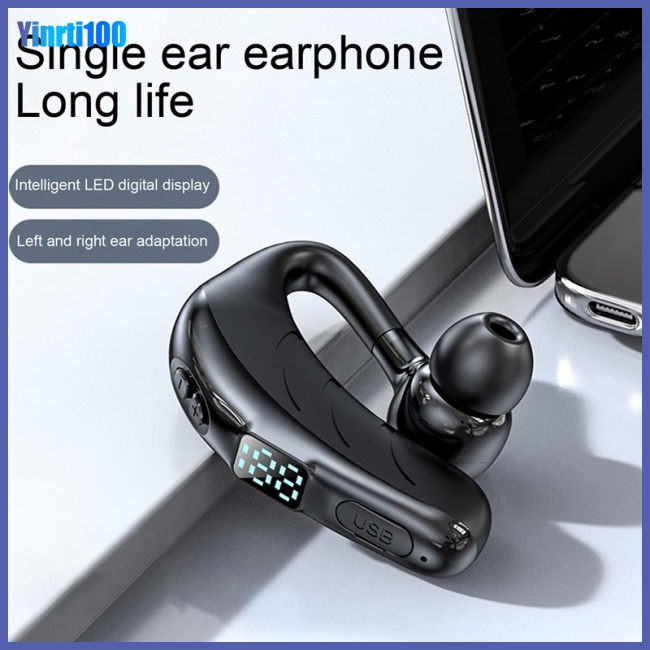 Tai Nghe Nhét Tai Yinrti P13 Kết Nối Bluetooth Không Dây Âm Thanh Siêu Trầm Có Đèn Led