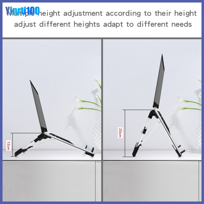 Giá Đỡ Laptop Bằng Hợp Kim Nhôm Có Thể Gấp Gọn Đa Năng Tiện Dụng