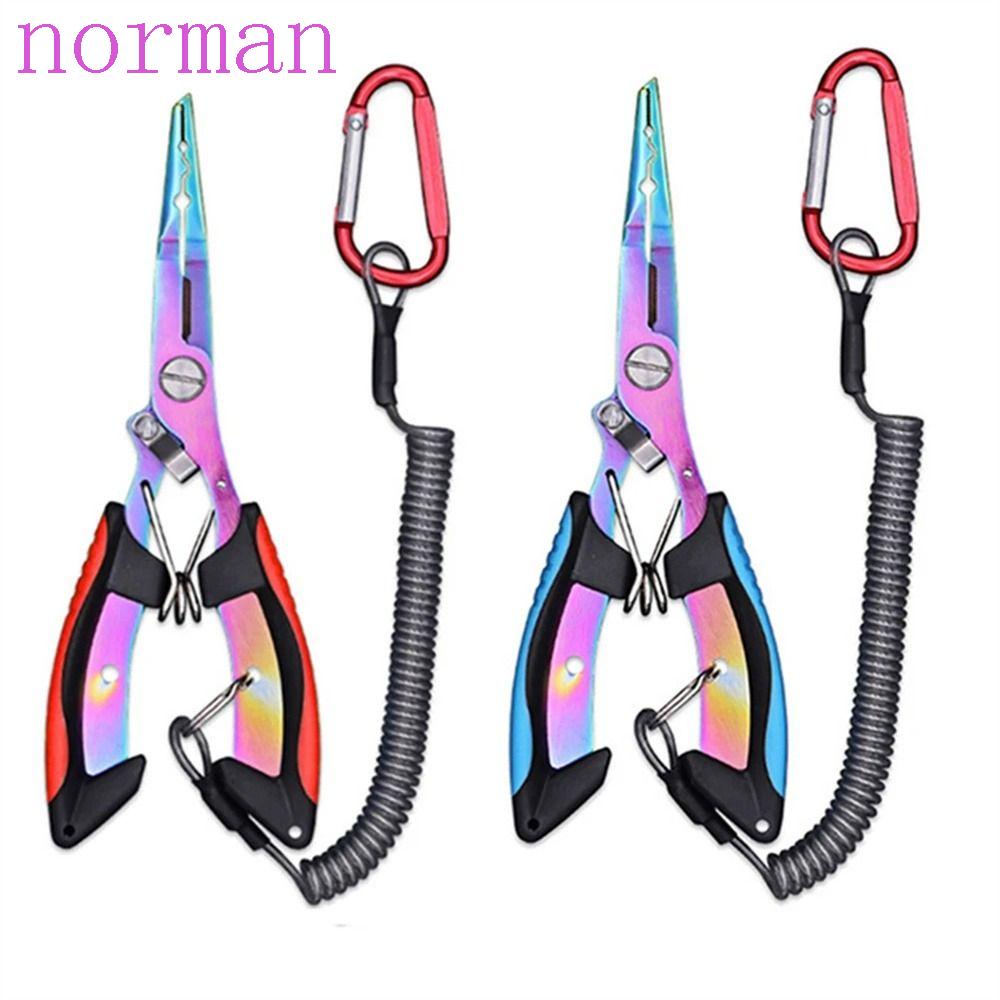 Norman Kìm Cắt Dây Câu Cá Đa Năng 16.1cm Bằng Thép Không Gỉ