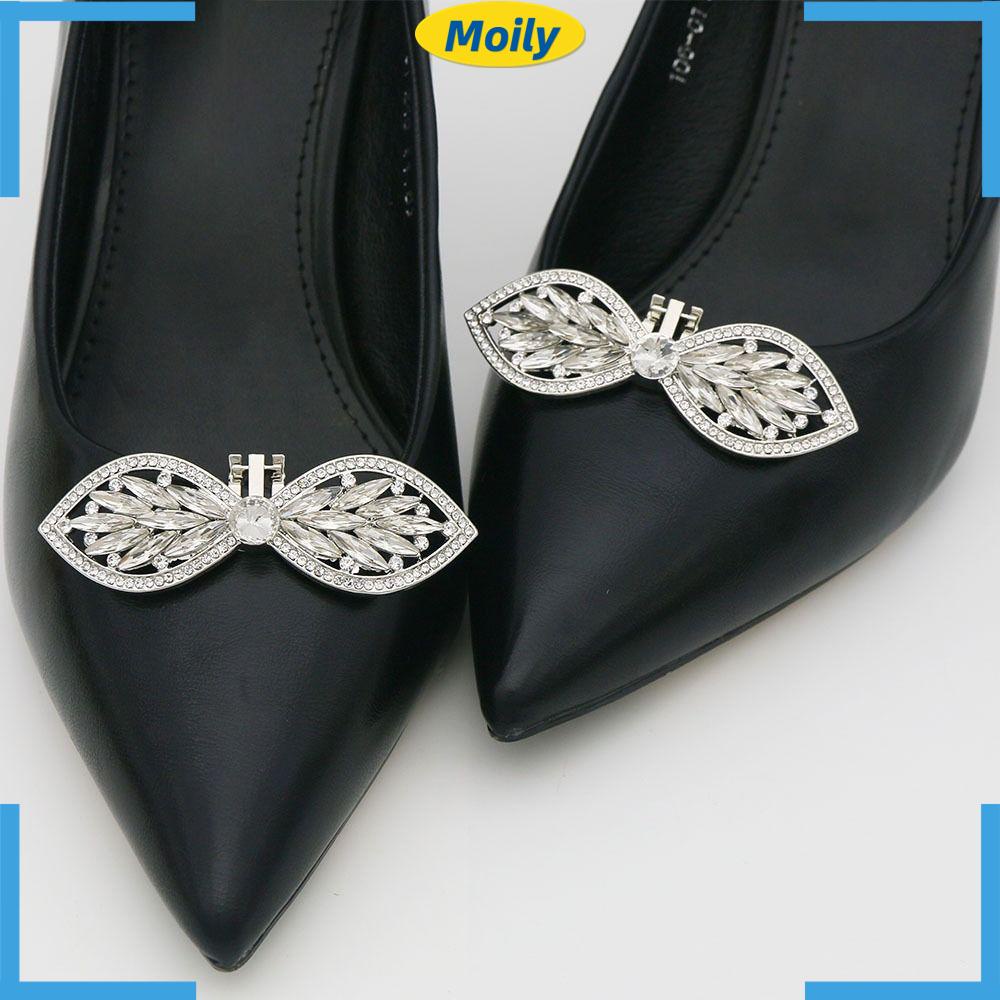 Kẹp Giày Đính Nơ Thời Trang Cho Nữ|Khóa Cài Trang Sức Quyến Rũ