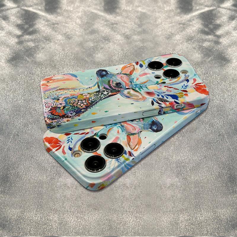 Ốp Điện Thoại Chống Sốc Họa Tiết Tranh Sơn Dầu 786In14Pro iPhone1211max 13