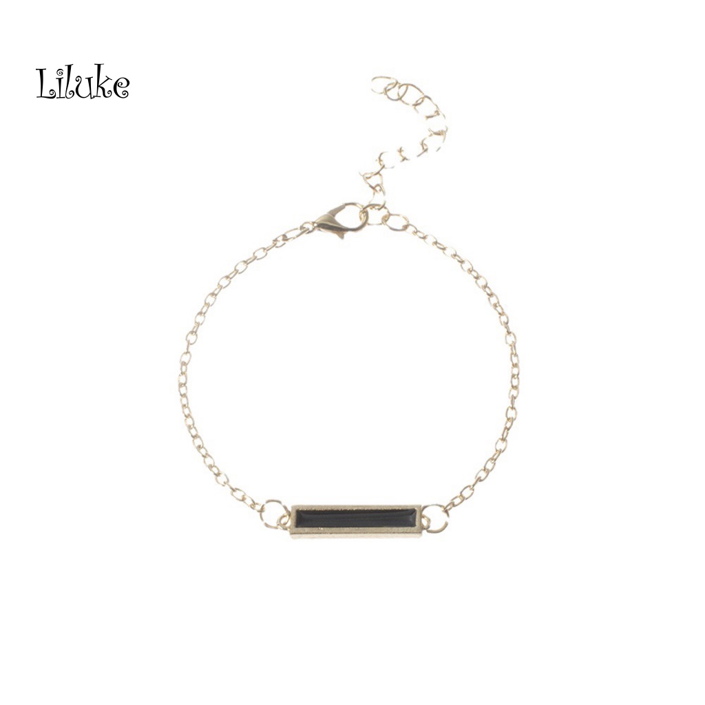 Bộ 5 Vòng Tay Dây Bện Nhiều Lớp Trang Trí Hạt Phong Cách Boho Thời Trang