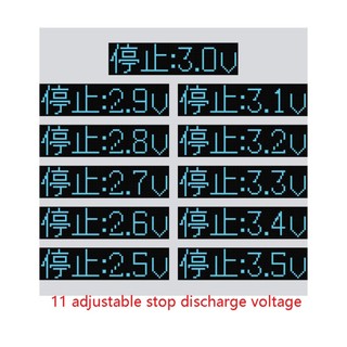Yao 18650 LCD Display Battery Capacity Tester Module-Digital Checkered Load-Analyzer