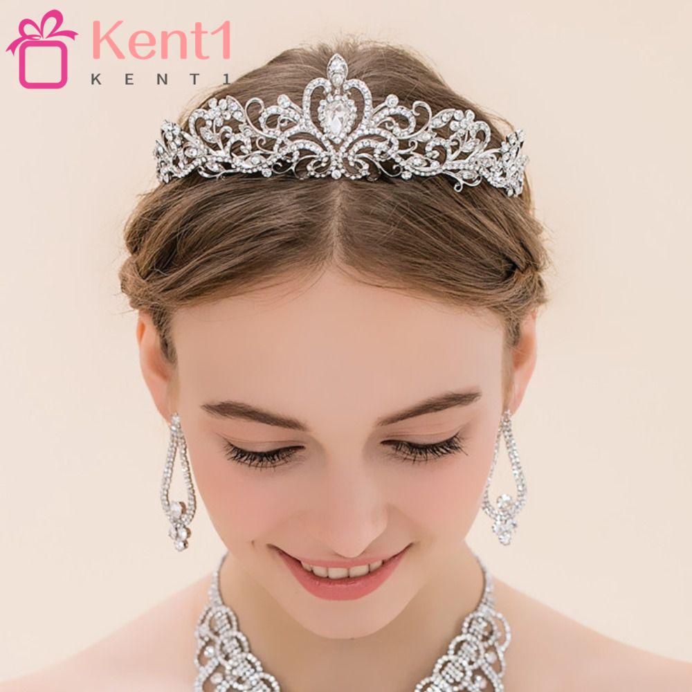 Vương Miện Cài Tóc Cho Cô Dâu Ngày Cưới Hiệu Kat1|Vương Miện Đội Đầu Kiểu Dáng Dễ Thương Xinh Xắn