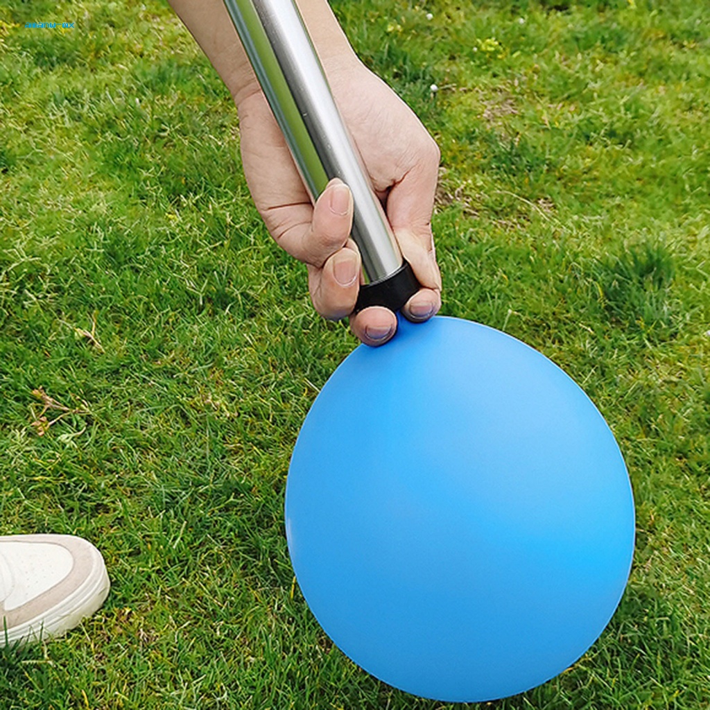 Bộ Dụng Cụ Bơm Bóng Rổ Bằng Hợp Kim Nhôm Kèm Ống Bơm Và Ống Nối Dài Tiện Dụng