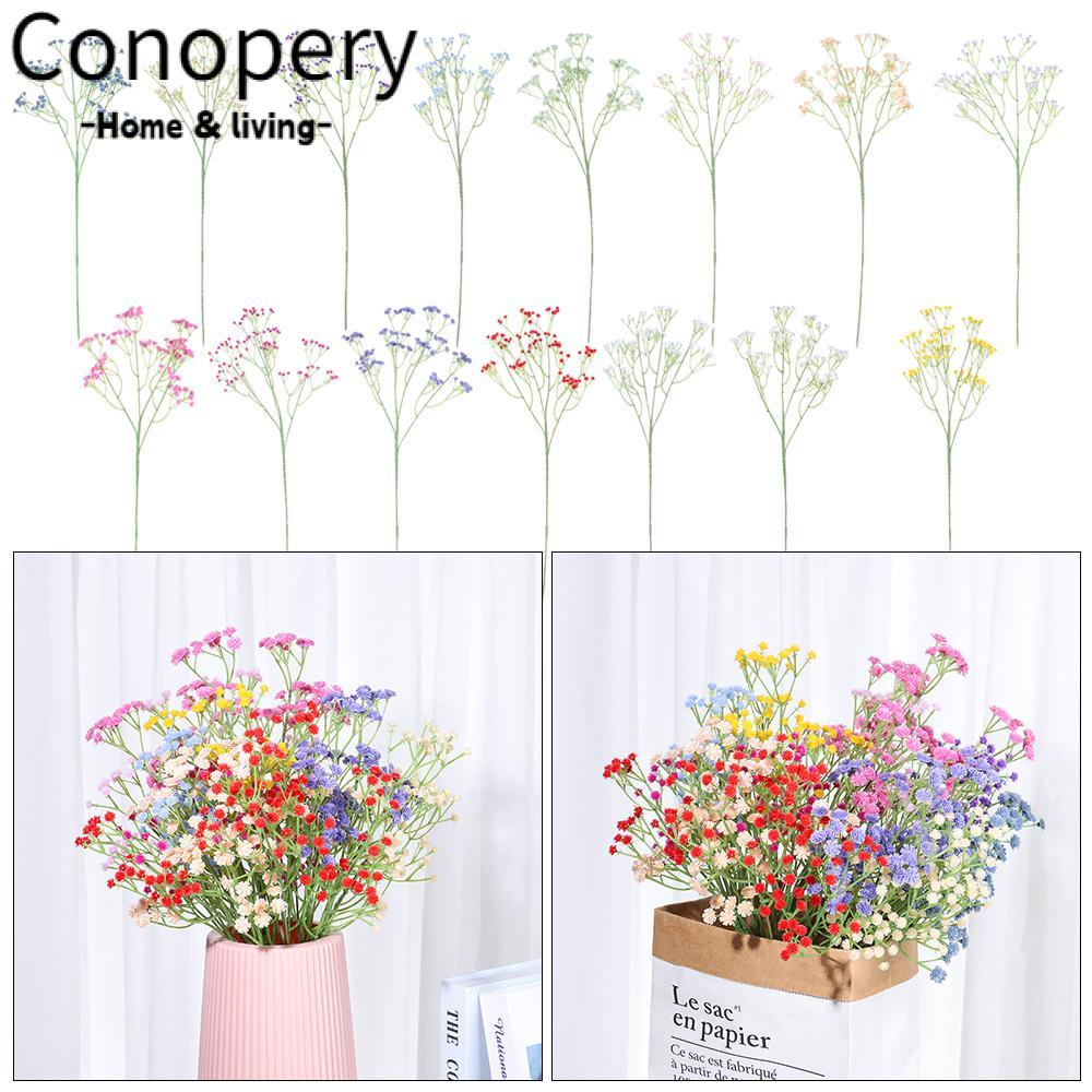 Conopery Bó 108 Bông Hoa Gypsophila Nhân Tạo Dùng Cho Trang Trí Tiệc Cưới DIY