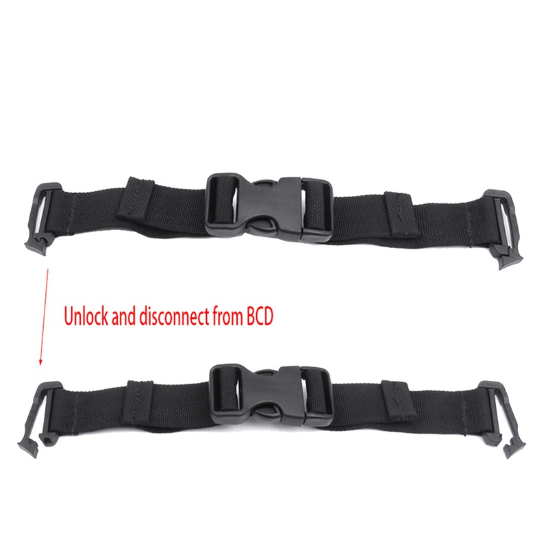 1 Đai Đeo Ngực Tháo Lắp Nhanh Tiện Dụng Khi Đi Lặn