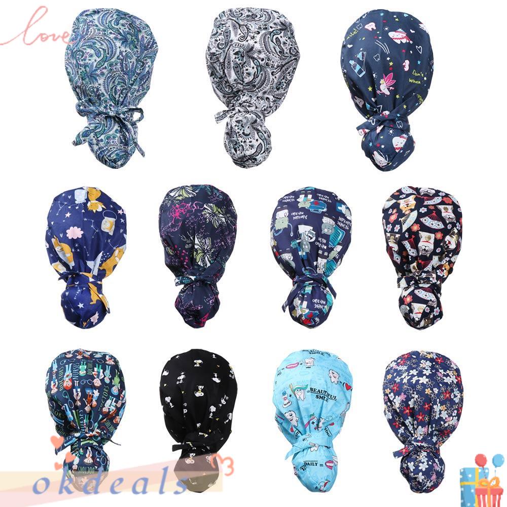 Mũ Cotton Cột Tóc Đuôi Ngựa Một Kích Thước Có Thể Điều Chỉnh