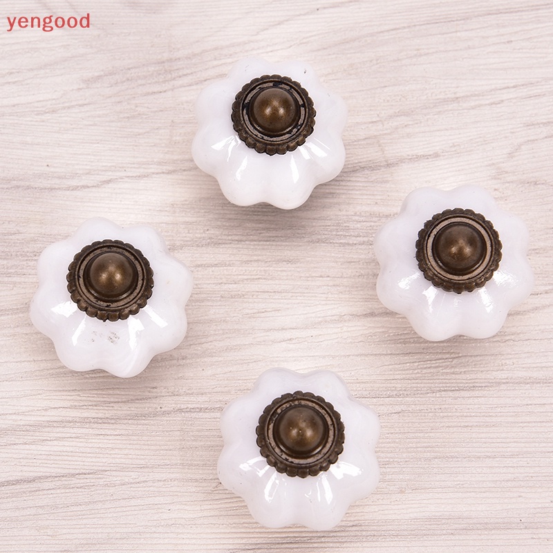 Set 10 Tay Nắm Cửa Tủ / Ngăn Kéo Phong Cách Vintage