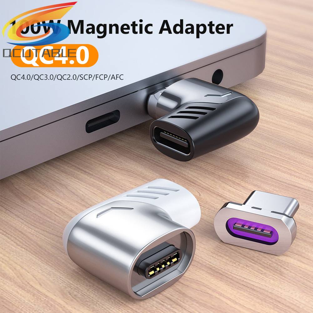 Đầu Nối Chuyển Đổi PD 100W USB C Cái Sang Type-C Cái Cho iPad