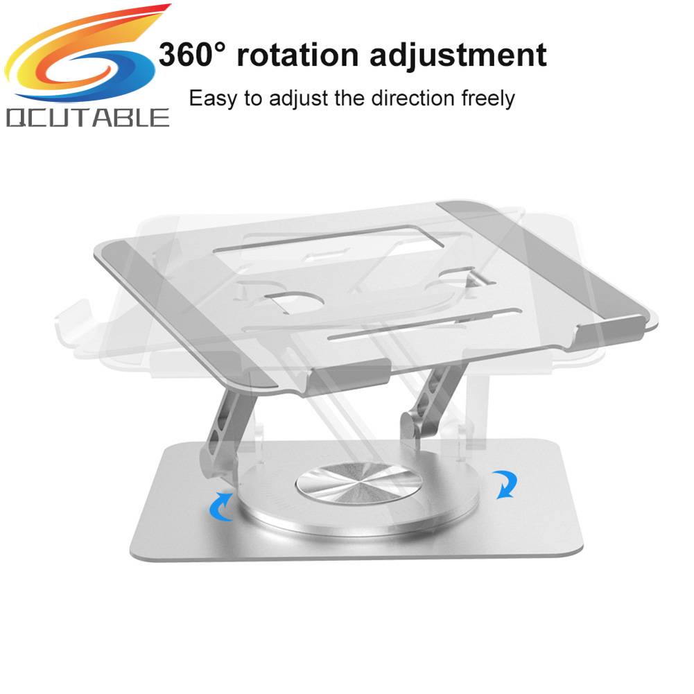 Giá Đỡ Laptop Notebook Để Bàn Có Thể Xoay 360 Độ Tiện Dụng