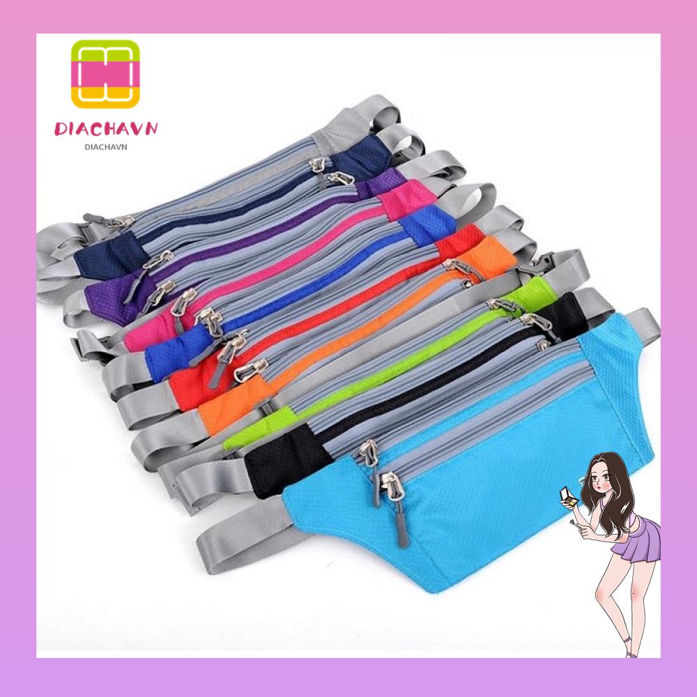 DIACHAVN Túi Đeo Hông Chống Thấm Nước Tiện Dụng Mang Theo Leo Núi / Chạy Bộ