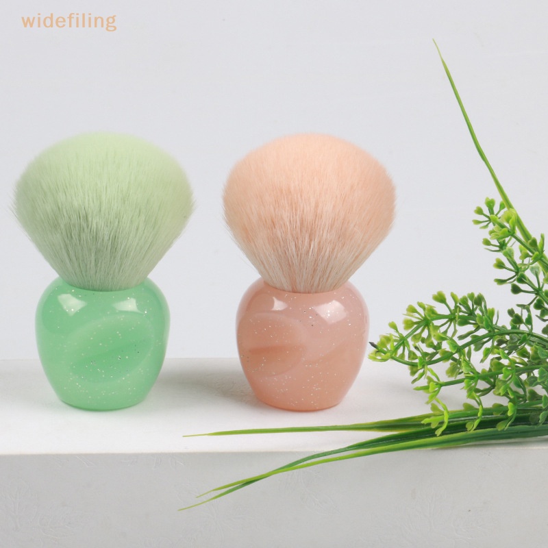 Cọ Phủi Bụi Móng Tay Gel Pha Lê Trong Suốt Hình Nấm