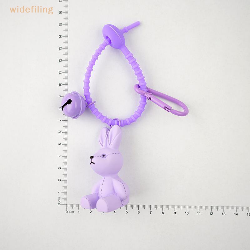Móc Khóa Hình Thỏ Hoạt Hình Dễ Thương Sáng Tạo Dành Cho Nữ