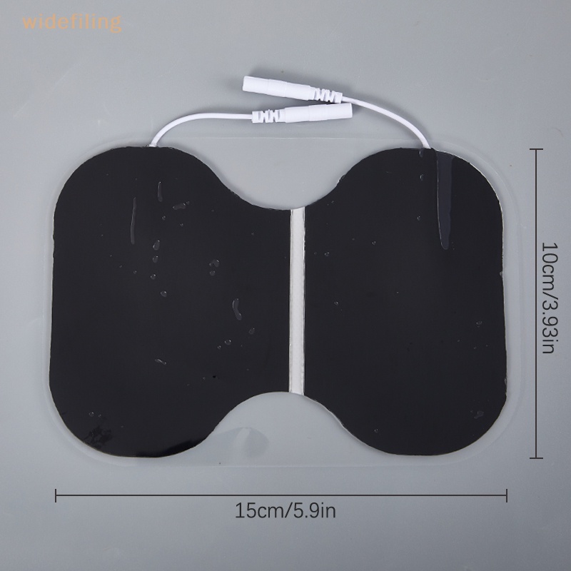 1 Miếng Dán Gel Điện Cực Tự Dính Có Thể Tái Sử Dụng Cho Mát Xa Cơ Thể / Lưng / Lưng 10 * 15cm