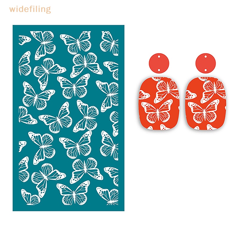 Bộ Khuôn Lưới Lụa Polymer Dùng Làm Trang Sức Thủ Công DIY