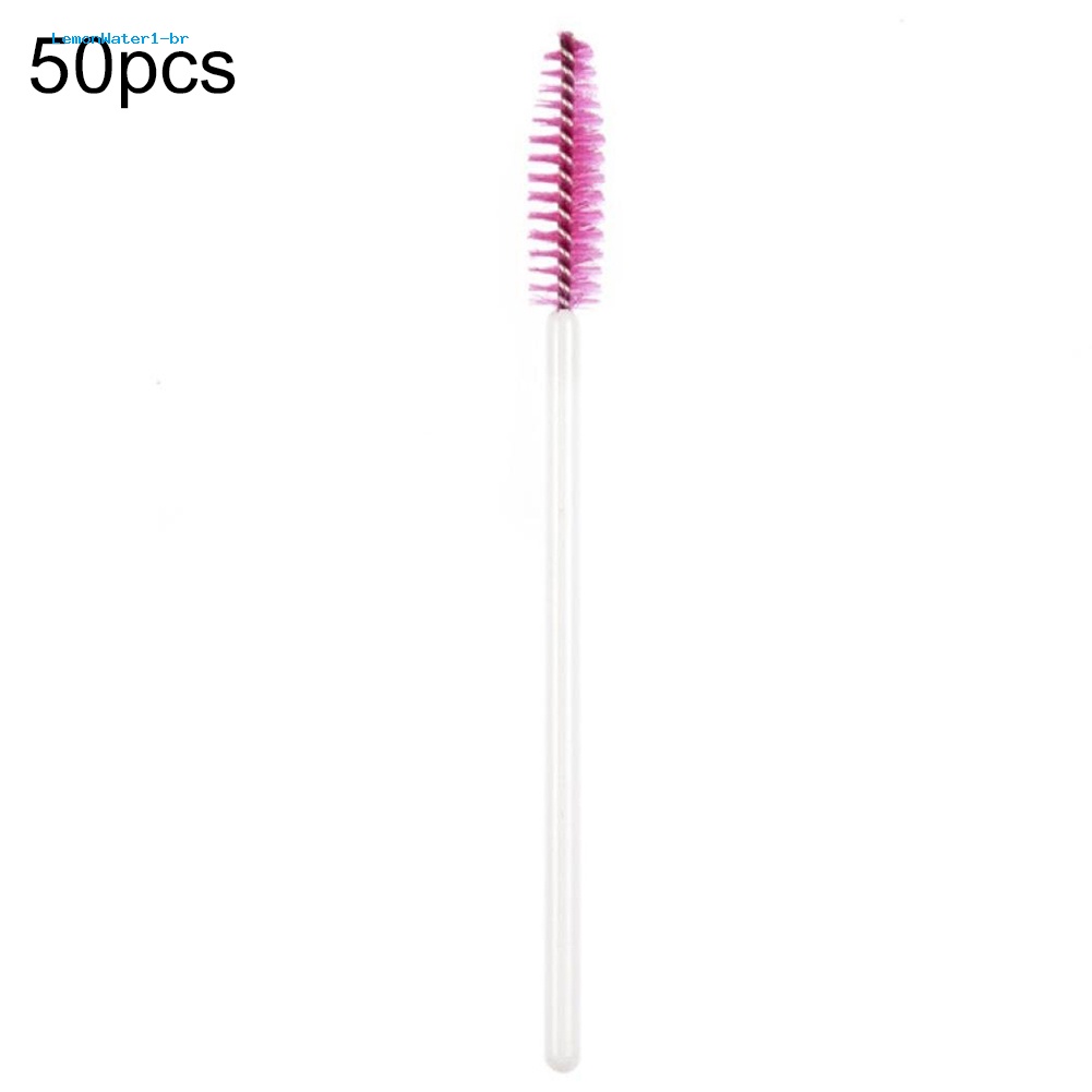Set 50 Cọ Chuốt Mascara Sợi Chanh 1.br Dùng Một Lần Trang Điểm Tiện Lợi