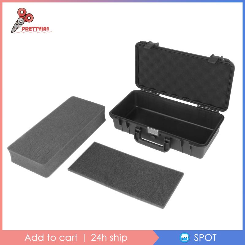 [Prettyia1] Hộp Đựng Dụng Cụ Sửa Chữa Kèm Mút Xốp An Toàn Di Động Cho Nhạc