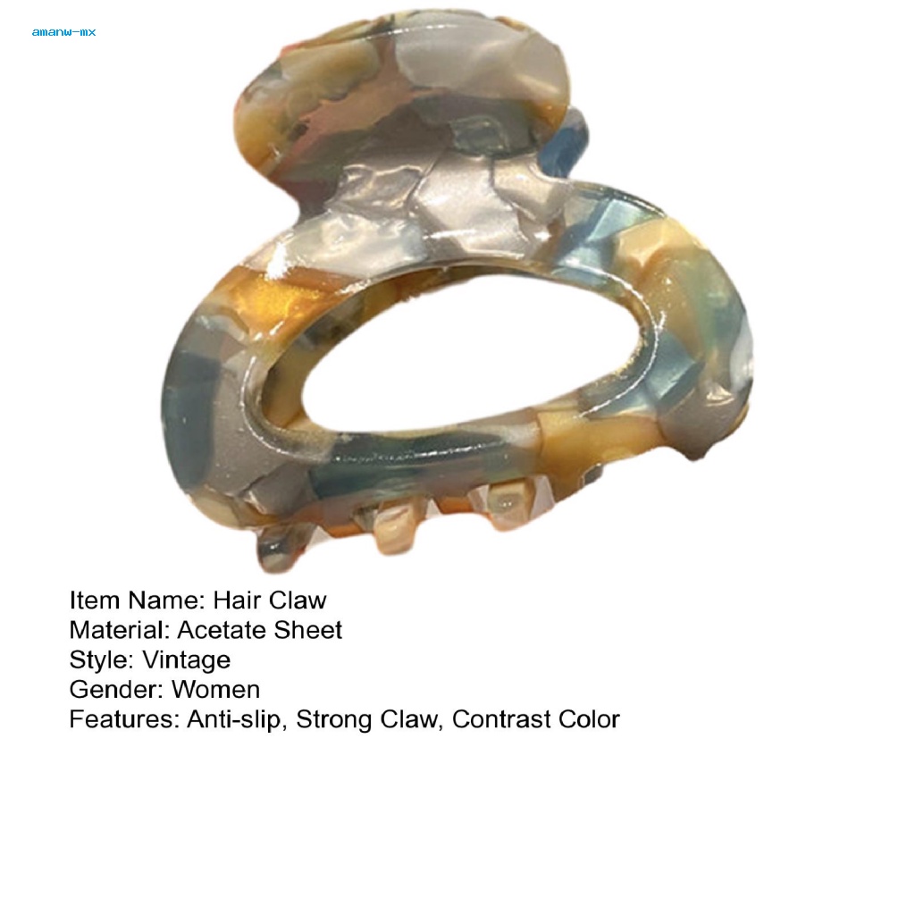 Kẹp Tóc Càng Cua Mini Chống Trượt In Họa Tiết Da Báo Sành Điệu Dùng Hàng Ngày Cho Nữ