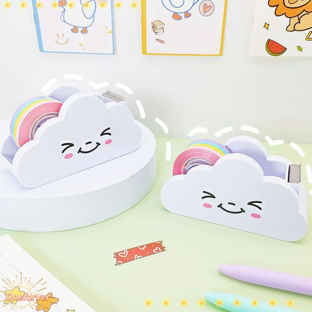 FOREVER Giá Đỡ Băng Keo Màu Cầu Vồng Chất Lượng Cao Tiện Dụng Cho Trường Học / Văn Phòng