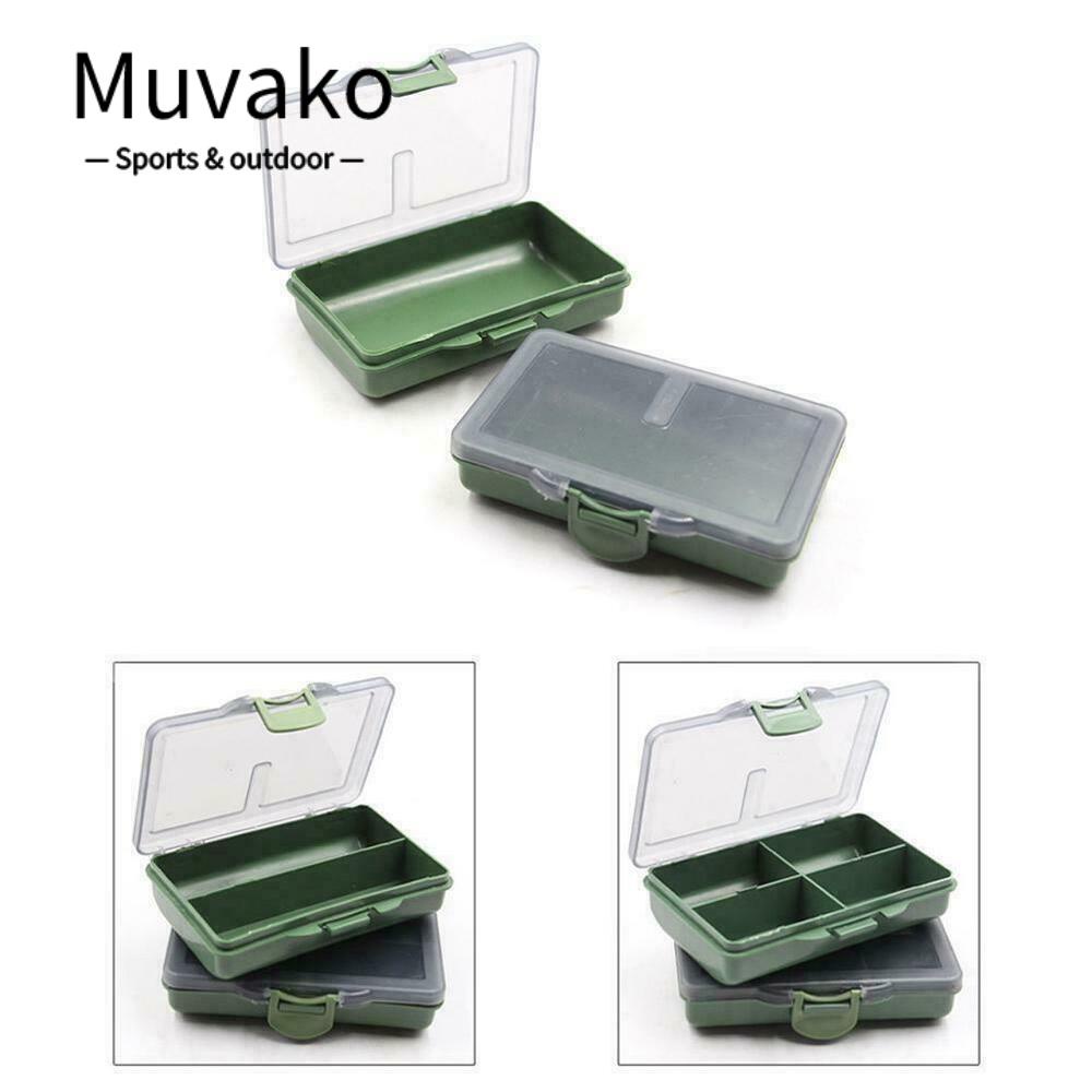 MUVAKO Hộp Đựng Mồi Câu Cá Luya Luya Chia Ngăn Tiện Lợi