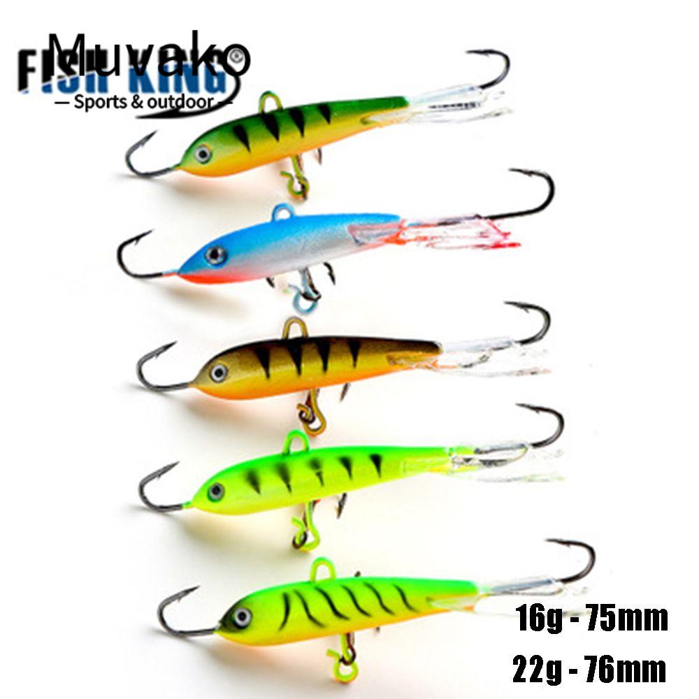 MUVAKO Mồi Câu Cá Giả Cứng Chất Lượng Cao