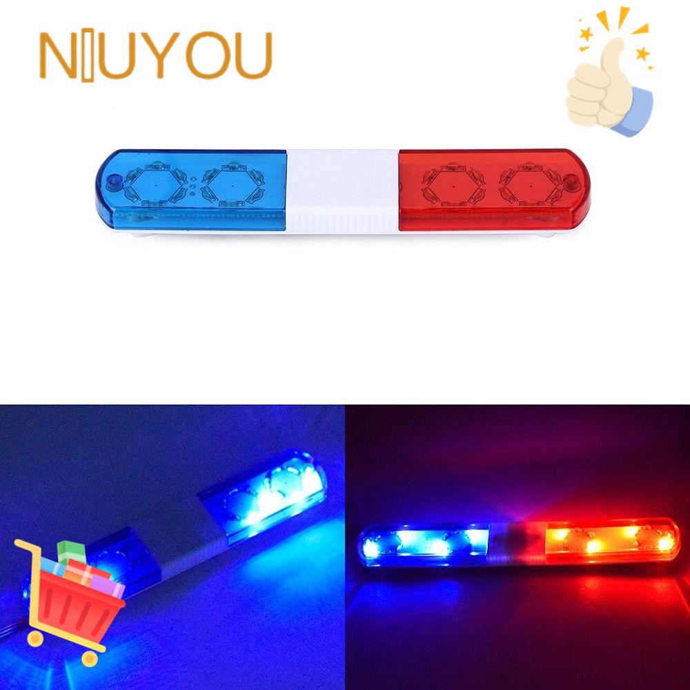 NIUYOU Thanh Đèn Led 7 Kiểu Cho Xe Cảnh Sát Điều Khiển Từ Xa 1 / 12 1 / 16 1 / 10
