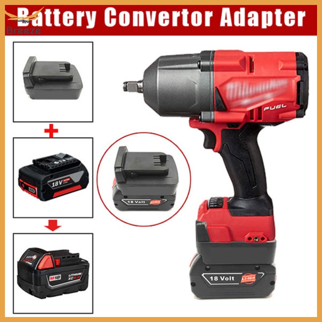 BOSCH Bộ Chuyển Đổi Pin li-ion 18v-li-On Tương Thích Với Pin Milwaukee M18