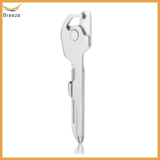 Móc Khóa Sinh Tồn Kiêm Dụng Cụ Mở Nắp Chai Đa Năng 6 Trong 1