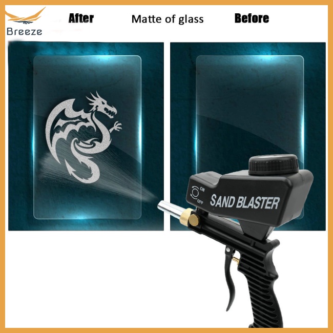 1 Máy Thổi Cát Cầm Tay Bằng ABS Chống Gỉ Sét