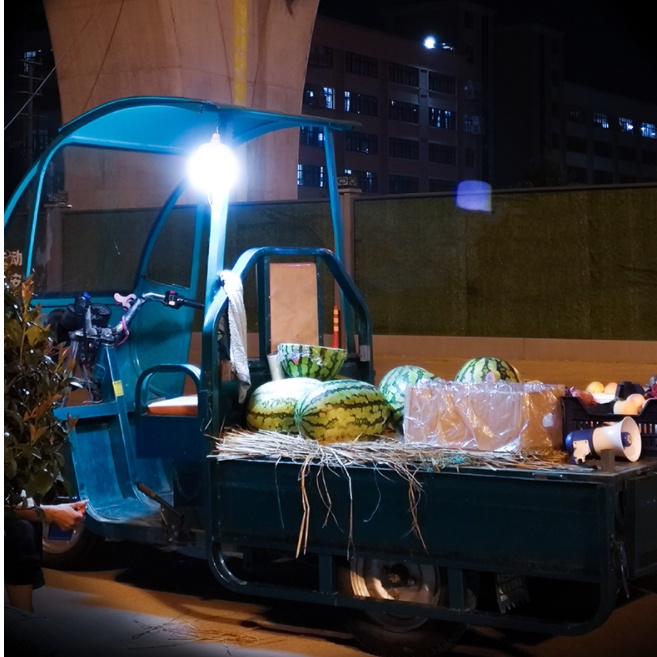 Bóng Đèn Led Năng Lượng Mặt Trời Chống Thấm Nước Kèm Điều Khiển Từ Xa Tiện Dụng