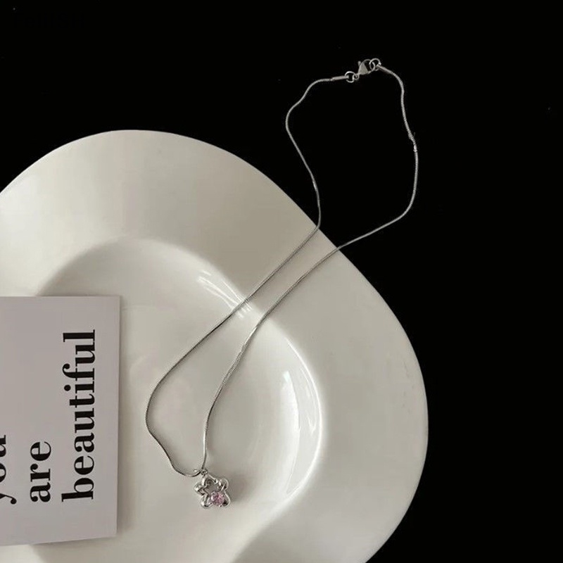 Vòng cổ Mặt Hình Ngôi Sao / Trái Tim Đính Đá Zircon Thời Trang Cho Nữ 439br