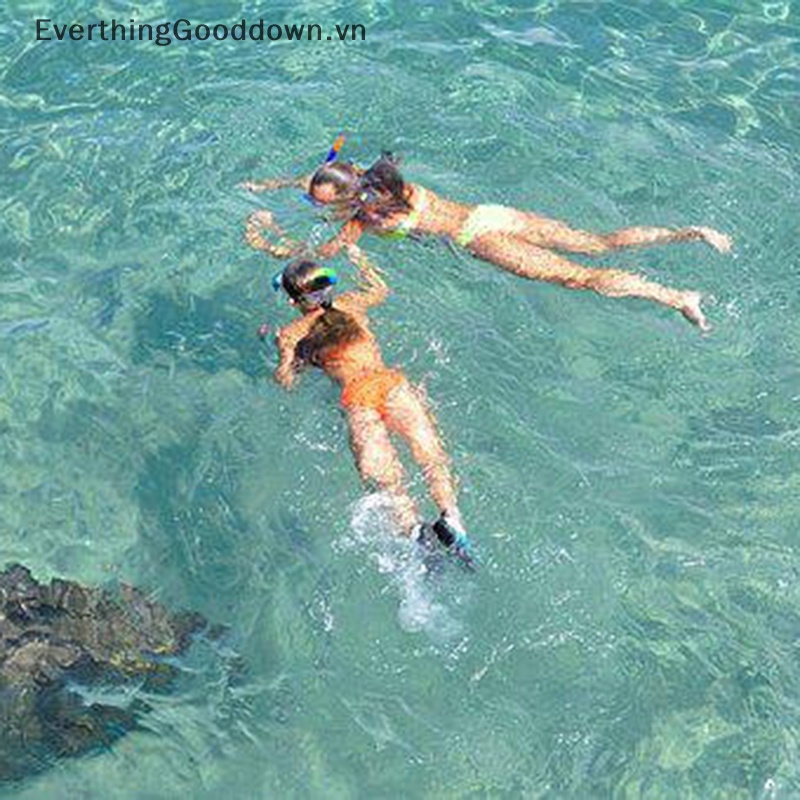 Everthinggood Bộ Mặt Nạ Lặn Kèm Ống Thở Chống Sương Mù Dành Cho Trẻ Em