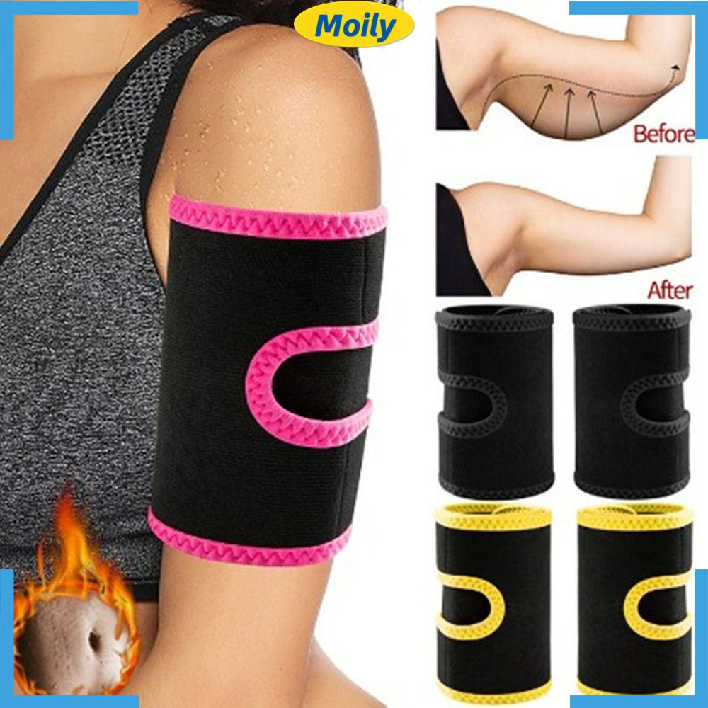 Moilyvn Băng Cánh Tay Tập Thể Thao Spandex Co Giãn Màu Vàng / Đen / Đỏ Hồng Cho Unisex