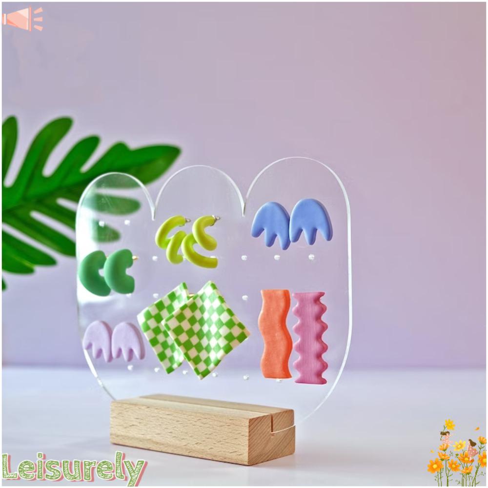 LEILY Giá Treo Trang Sức Trong Suốt Tiện Dụng