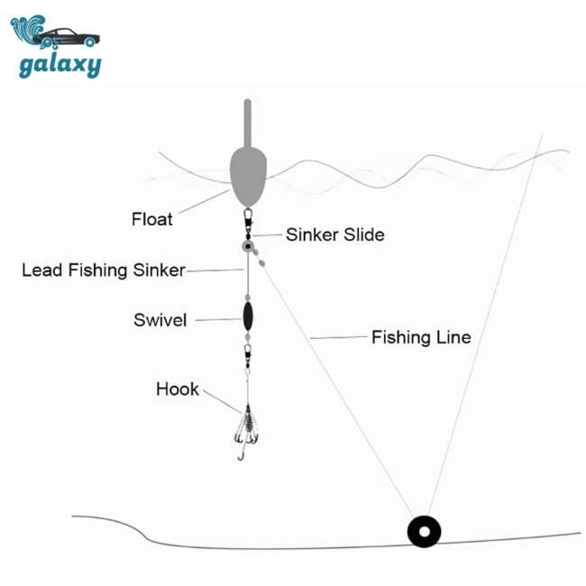 Galaxy Set 100 Phụ Kiện Câu Cá Chuyên Dụng