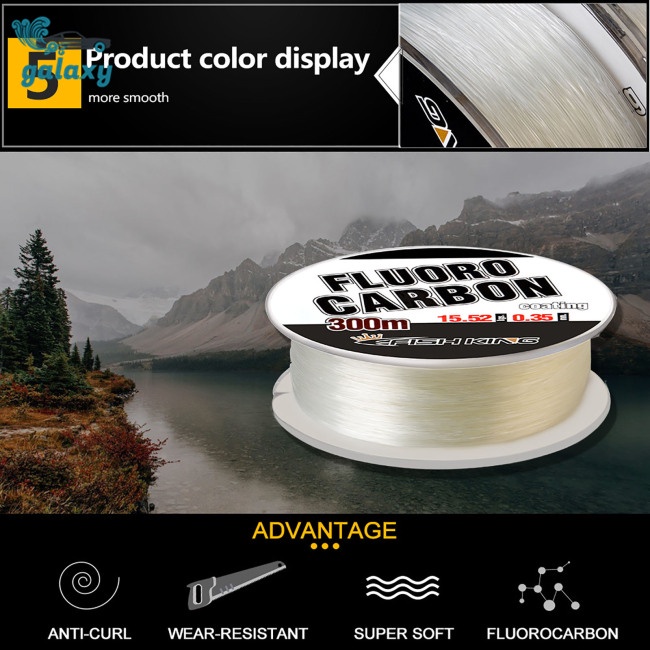Galaxy 1 Cuộn Dây Câu Cá 300m 30-45lb Chất Lượng Cao