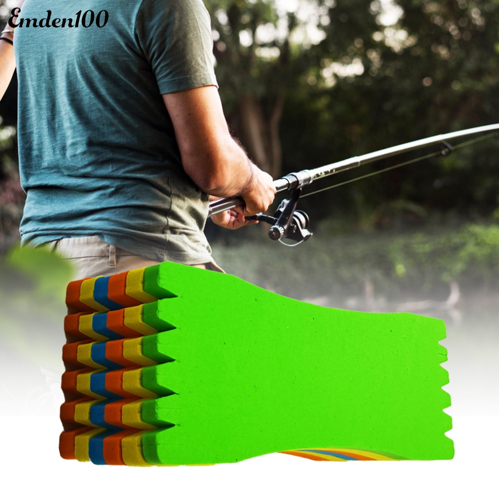 Set 10 / 20 Tấm Xốp Quấn Dây Câu Cá Chống Trầy Xước