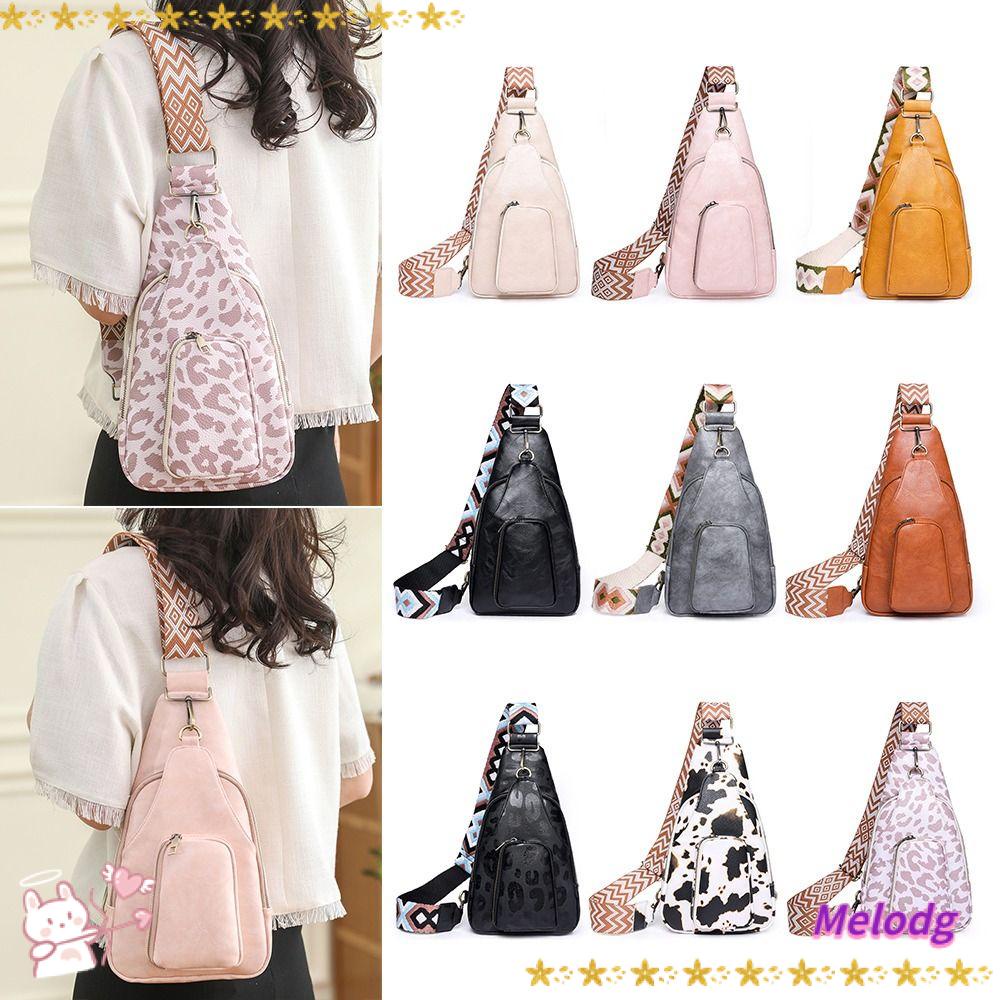 Túi Da PU Đeo Chéo Ngực Cỡ Nhỏ Phong Cách Thể Thao Thời Trang Cho Nam Và Nữ